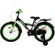 Volare Thombike Kinderfahrrad - Jungen - 18 Zoll - Schwarz Grün