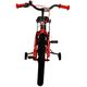 Volare Thombike Kinderfahrrad - Jungen - 18 Zoll - Schwarz Rot