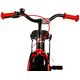 Volare Thombike Kinderfahrrad - Jungen - 18 Zoll - Schwarz Rot