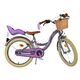 Volare Blossom Kinderfahrrad - Mädchen - 18 Zoll - Lila - Zwei Handbremsen