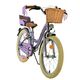 Volare Blossom Kinderfahrrad - Mädchen - 18 Zoll - Lila - Zwei Handbremsen