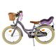 Volare Blossom Kinderfahrrad - Mädchen - 18 Zoll - Lila - Zwei Handbremsen