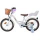 Volare Blossom Children's Bicycle - Girls - 16 inch - White