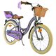 Rower dziecięcy Volare Blossom - dziewczęcy - 18 cali - fioletowy