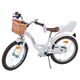 Volare Blossom Kinderfiets - Meisjes - 18 inch - Wit