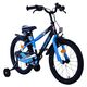 Volare Sportivo Kinderfahrrad - Jungen - 18 Zoll - Blau Schwarz - Zwei Handbremsen