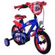 Sonic Prime Kinderfiets - Jongens - 12 inch - Blauw Rood