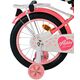 Volare Ashley Kinderfiets - Meisjes - 16 inch - Roze/Rood