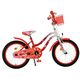 Volare Dejlig børnecykel - piger - 18 tommer - Pink White
