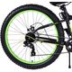 Volare Gradient Kinderfiets – Jongens – 26 inch – Zwart Geel Groen – 7 speed – Prime Collection