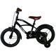Volare Black Cruiser Kinderfiets - Jongens - 14 inch - Zwart - 95% afgemonteerd