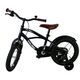 Volare Black Cruiser Kinderfiets - Jongens - 14 inch - Zwart - 95% afgemonteerd