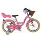 Volare Blossom Kinderfahrrad - Mädchen - 16 Zoll - Rosa - Zwei Handbremsen