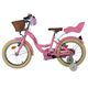 Volare Blossom Kinderfahrrad - Mädchen - 16 Zoll - Rosa - Zwei Handbremsen