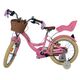 Volare Blossom Kinderfahrrad - Mädchen - 16 Zoll - Rosa - Zwei Handbremsen