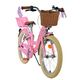Rower dziecięcy Volare Blossom - dziewczęcy - 18 cali - różowy - dwa hamulce ręczne