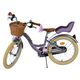 Volare Blossom Kinderfahrrad - Mädchen - 18 Zoll - Lila - Zwei Handbremsen