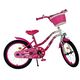 Volare Lovely Kinderfahrrad – Mädchen – 18 Zoll – Rosa Weiß