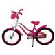 Volare Lovely Kinderfahrrad – Mädchen – 18 Zoll – Rosa Weiß