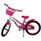 Volare Lovely Kinderfahrrad – Mädchen – 18 Zoll – Rosa Weiß
