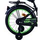 Rower dziecięcy Volare Thombike - chłopcy - 18 cali - czarno-zielony