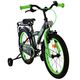 Rower dziecięcy Volare Thombike - chłopcy - 18 cali - czarno-zielony
