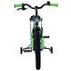 Rower dziecięcy Volare Thombike - chłopcy - 18 cali - czarno-zielony