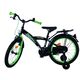 Rower dziecięcy Volare Thombike - chłopcy - 18 cali - czarno-zielony