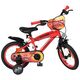Disney Cars Kinderfiets - Jongens - 14 inch - Rood - Twee handremmen