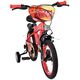 Disney Cars Kinderfiets - Jongens - 14 inch - Rood - Twee handremmen