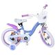 Disney Frozen 2 Kinderfiets - Meisjes - 14 inch - Blauw/Paars