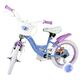 Disney Frozen 2 Kinderfiets - Meisjes - 14 inch - Blauw/Paars