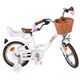Volare Blossom Kinderfiets - Meisjes - 14 inch - Wit