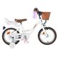 Volare Blossom Kinderfiets - Meisjes - 14 inch - Wit
