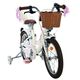 Volare Blossom Kinderfiets - Meisjes - 16 inch - Wit - Twee Handremmen