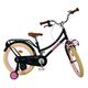 Volare Excellent Kinderfiets - Meisjes - 18 inch - Zwart - 95% afgemonteerd