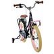 Volare Excellent Kinderfiets - Meisjes - 18 inch - Zwart - 95% afgemonteerd