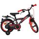 Volare Thombike Kinderfiets - Jongens - 14 inch - Zwart Rood
