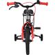 Volare Thombike Kinderfiets - Jongens - 14 inch - Zwart Rood