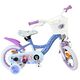Disney Frost 2 Børnecykel - Piger - 12 tommer - Blå/Lilla
