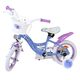 Disney Frost 2 Børnecykel - Piger - 12 tommer - Blå/Lilla