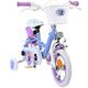 Disney Frost 2 Børnecykel - Pigecykel - 12 tommer - Blå/Lilla - To håndbremser