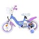 Disney Frost 2 Børnecykel - Pigecykel - 12 tommer - Blå/Lilla - To håndbremser