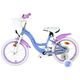 Disney Frozen 2 Kinderfiets - Meisjes - 16 inch - Blauw/Paars - Twee handremmen