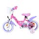 Disney Minnie - den sødeste nogensinde! Børnecykel - Pigecykel - 12 tommer - Lyserød - To håndbremser