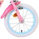 Disney Princess Børnecykel - Pigecykel - 14 tommer - Lyserød - To håndbremser