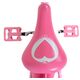 Disney Princess Børnecykel - Pigecykel - 14 tommer - Lyserød - To håndbremser