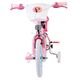 Disney Princess Børnecykel - Pigecykel - 14 tommer - Lyserød - To håndbremser