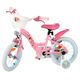 Disney Princess Børnecykel - Pigecykel - 14 tommer - Lyserød - To håndbremser