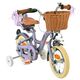 Volare Blossom Børnecykel - Piger - 12 tommer - Lilla